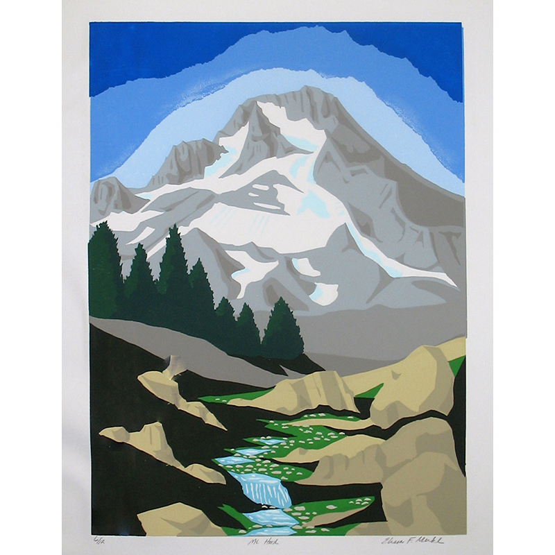 Mt Hood by Elissa F. Merkl