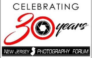 NJ Photography Forum's 30th Anniversary Logo